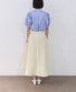 stitch flare skirt