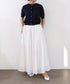 cotton nylon code embroidery knit cardigan