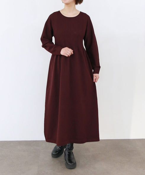 polyester knit dress