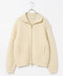 polyester honeycomb knit blouson