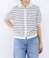 cotton nylon lace color knit cardigan