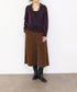 14G wool layered scallop-lace top