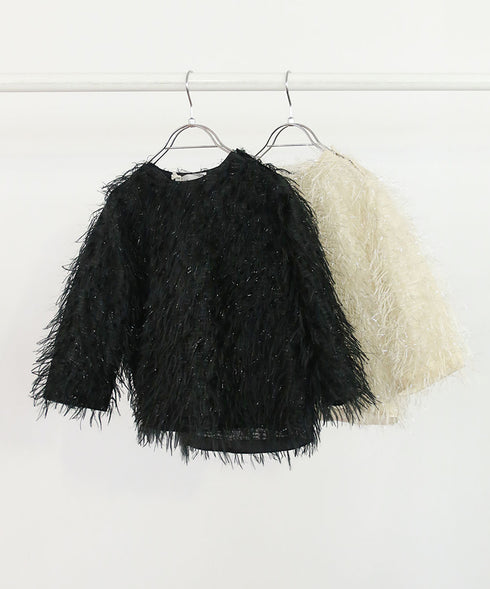 【SOI-MeME】sheer fringe top