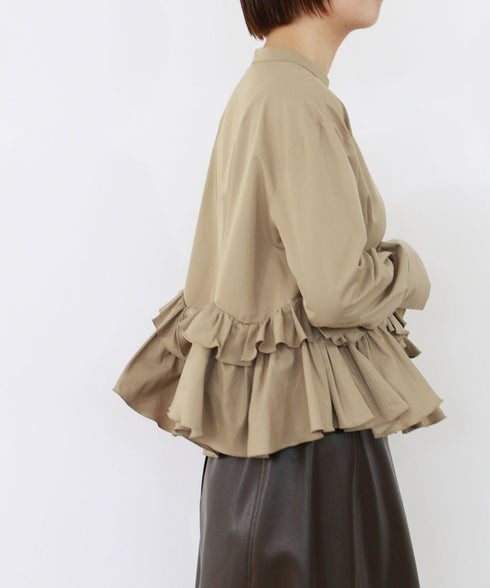 spiral raffle blouse