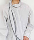 modern tie raglan blouse