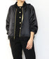 【SOI-MeME】eyelash lace satin reversible blouson