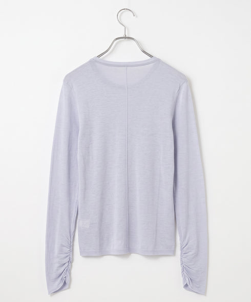 【10/23発売予定】16G sheer wool knit