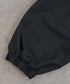 scallop-lace hem twill blouson