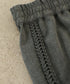 10/16発売予定 【SOI-MeME】diamond tuck embroidery drawstring pants