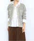 boucle tweed knit jacket