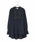 <8/28発売>【SOI-MeME】crystal pleats satin shirt