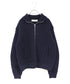 polyester honeycomb knit blouson