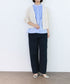 16G paper knit cocoon sleeve cardigan