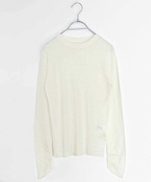 【10/23発売予定】16G sheer wool knit