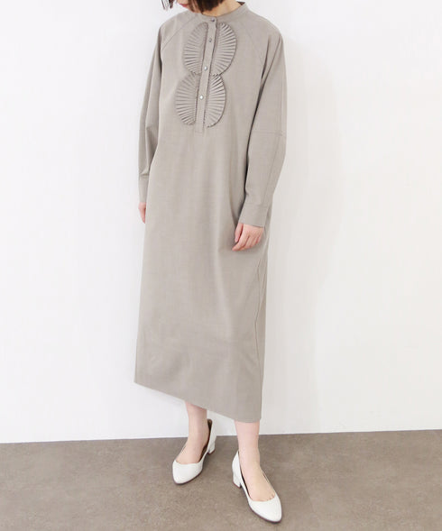 再入荷【SOI-MeME】pleats jabot one-piece
