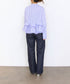 <9/4発売>spiral ruffle modern blouse