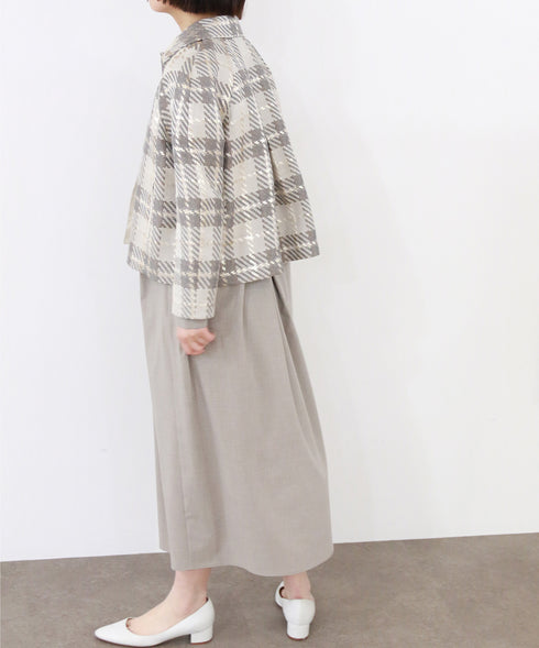 再入荷【SOI-MeME】pleats jabot one-piece