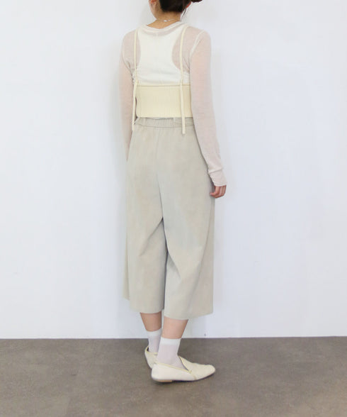polyester honeycomb knit camisole
