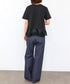 eyelash lace hem cut-sew