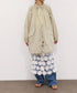 【予約】shirring gather embroidery midi-blouson