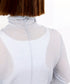 【10/23発売予定】16G sheer wool high neck knit