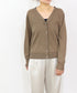 16G lame knit raglan cardigan