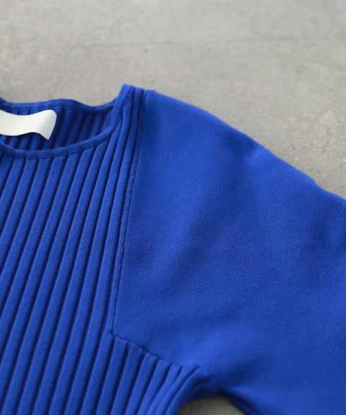 polyester knit dress