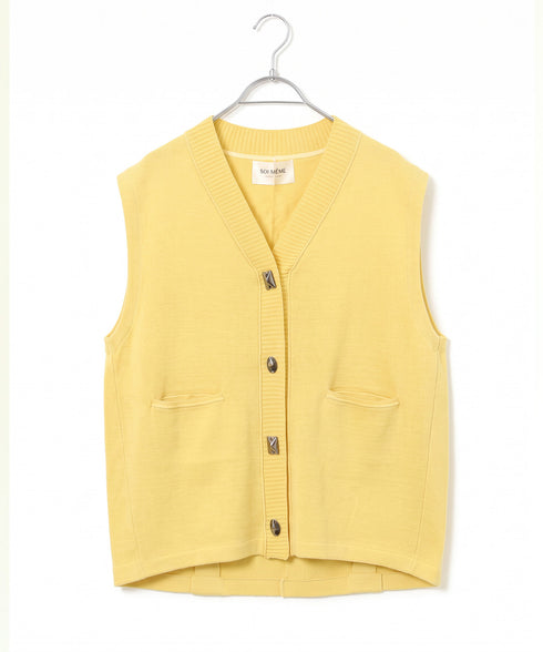 【SOI-MeME】cocoon bijou vest