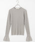 【10/23発売予定】lame spangle rib knit top
