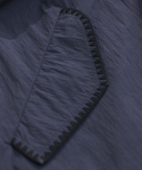 【予約】shirring gather embroidery midi-blouson