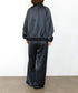 【SOI-MeME】eyelash lace satin reversible blouson