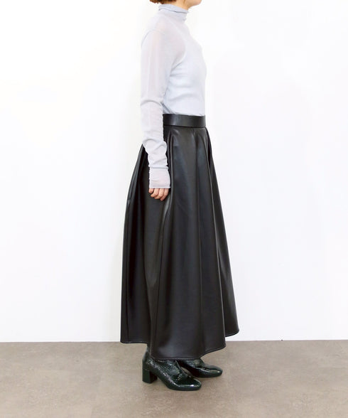 【10/23発売予定】16G sheer wool high neck knit