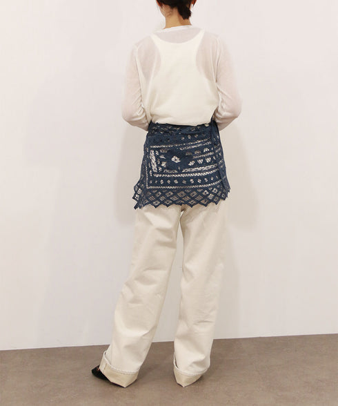 batten lace camisole