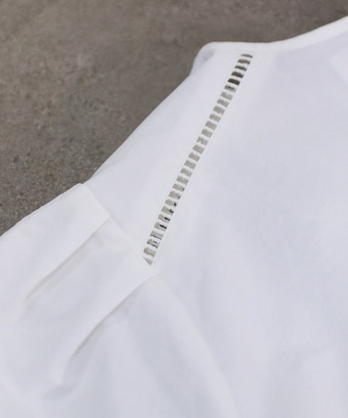 batten lace blouse jacket