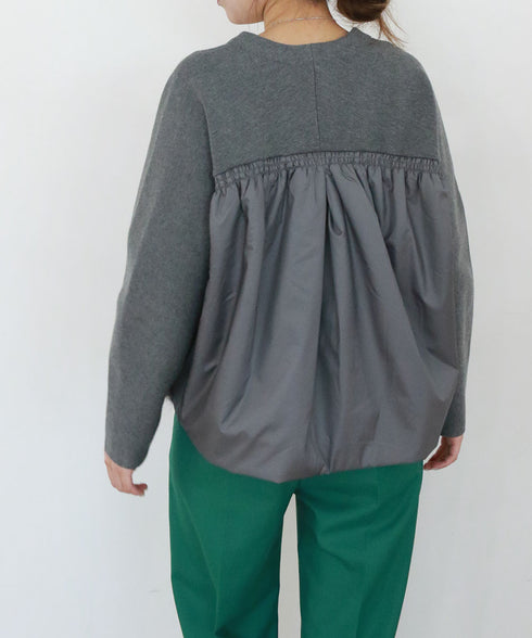 shaggy pocket milano rib jacket