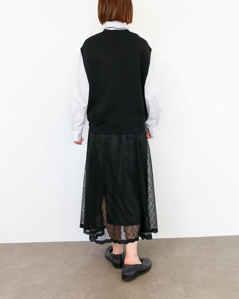 <8/28発売>【SOI-MeME】viscose knit vest