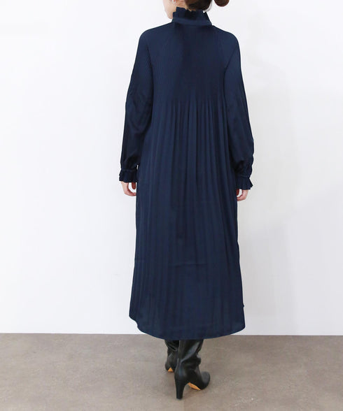 accordion pleats dress