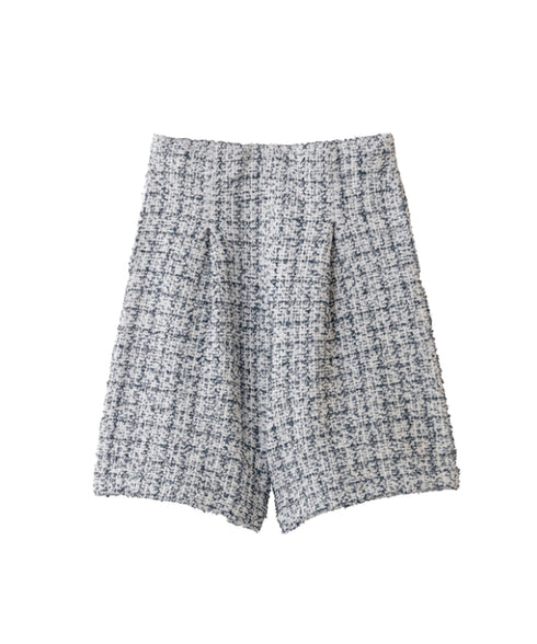 【SOI-MeME】tweed knit short pants