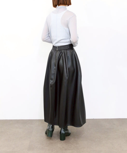【10/23発売予定】16G sheer wool high neck knit