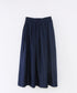 viscose satin gather skirt