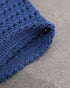 crochet polo knit cardigan