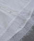 <9/4発売>pearl hem lace flare shirt