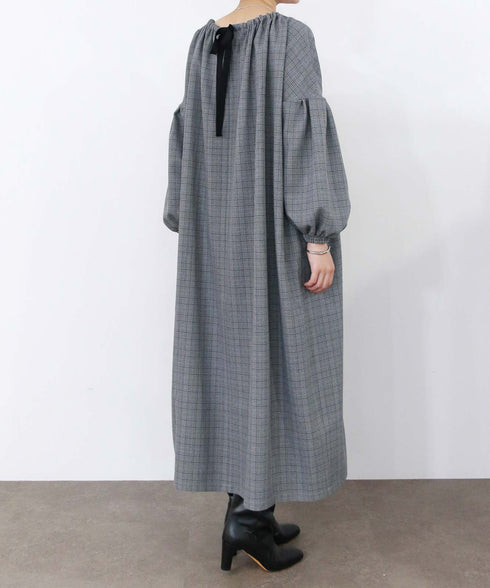 glen check 2way one-piece