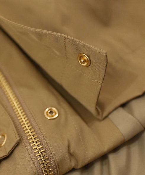 【先行予約10%】2way length taffeta blouson