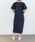 laced handkerchief sleeve one-piece