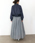 <8/28発売>denim frill blouson