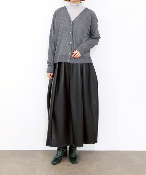 16G lame knit raglan cardigan
