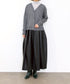 16G lame knit raglan cardigan