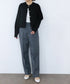 【SOI-MeME】sheer fringe cocoon cardigan