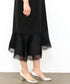 eyelash lace hem cut-one-piece